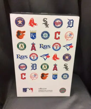 MEDICOMTOY 베어브릭 MLB 아메리칸 리그 100+400%