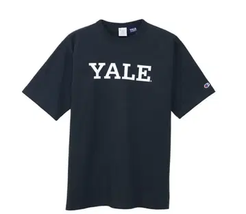 새상품 챔피온 T1011 YALE 대학 미국제 네이비 XL 티셔츠
