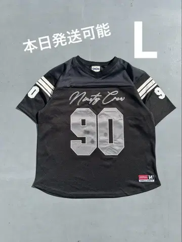 90번 번호 게임 티셔츠 L