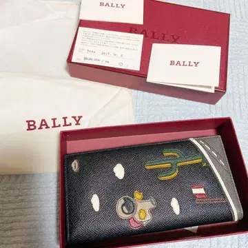 발리 지갑 사보텐 bally 장지갑 사보텐 우주 비행사 패턴