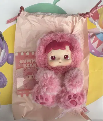 POPMART hacipupu cherry 빨간색 gummy 하치푸