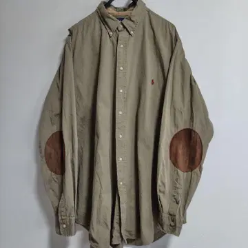 랄프 로렌 긴팔 셔츠 빅 실루엣 4XL 이상 엘보 배치 인기 컬러