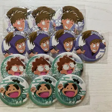 닌자 타마 란타로 샤봉 드림 캔뱃지 하치야 사부로