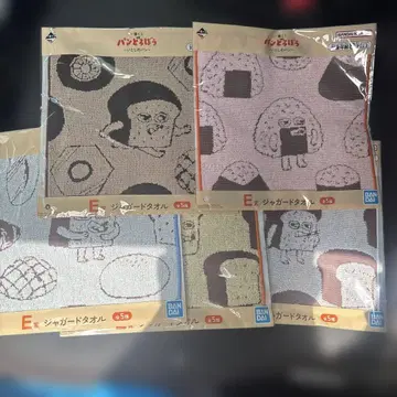 제일복권 빵 도둑 자카드 타월 컴플리트 세트
