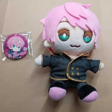 KnightA 기사 A 앉은 봉제 인형 캔뱃지 테루토군