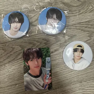 tws 한진 캔뱃지 트레이딩 카드