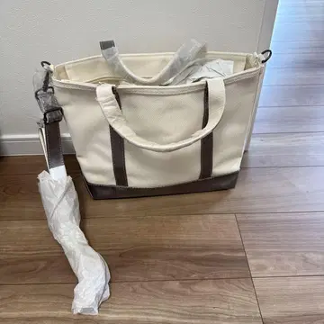 LL Bean 아이보리 토트백