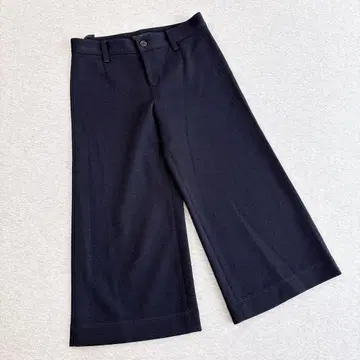 레킵 요시에 이나바 와이드 팬츠 블랙 38호 M 블랙 모 100% 일본제
