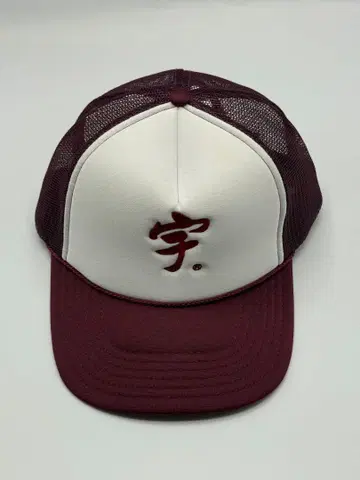 우치다 메쉬 캡 크림슨 CAP