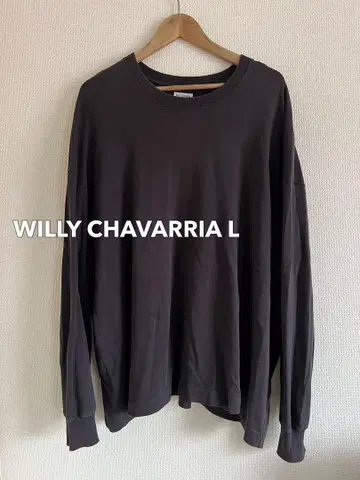 WILLY CHAVARRIA 윌리 차바리아 라이트 맨투맨 L 사이즈
