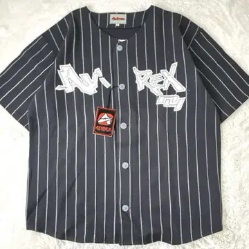 [당시의 상품] AVIREX / 아비렉스 베이스볼 셔츠 XL 90s