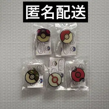 포켓몬 핀즈 컬렉션 몬스터 볼 핀 배지 pins 핀즈 5종