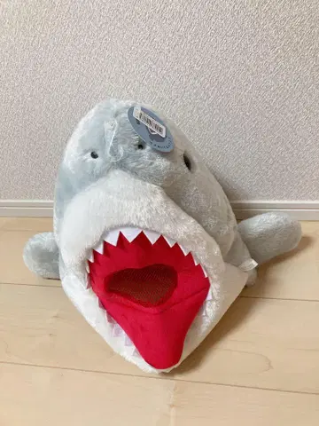 상어 모양 봉제 인형 모자