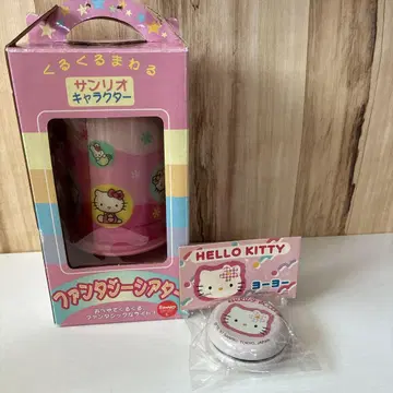 헬로키티 레트로 쇼와 레어 요요 라이트
