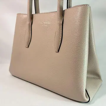 kate spade 베이지 가죽 토트백