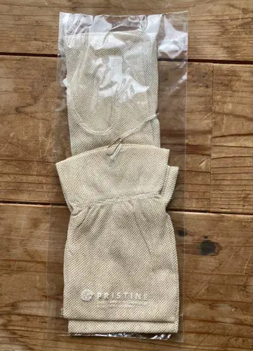 Pristine 프리틴 메쉬 차양 장갑 오가닉 코튼 45cm