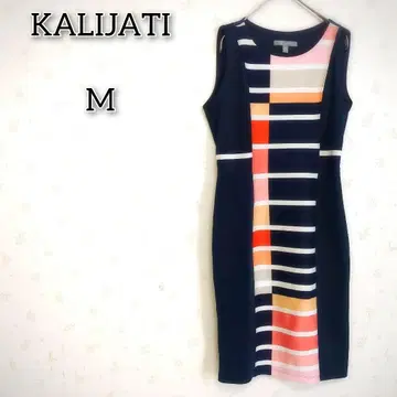 KALIJATI [M] 원피스 상의 슬리브리스 깔끔한 레어