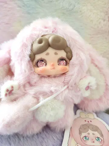 Lucky Deer Nai  오야스미 토끼 핑크 오드 아이