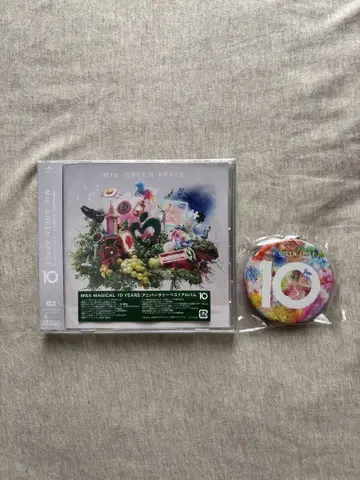Mrs. GREEN APPLE 10주년 앨범 '10' 컴팩트 거울 포함
