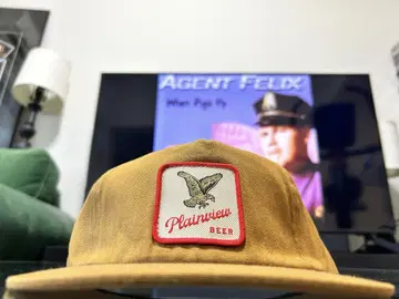 USA Plainview BEER 캠핑 캡 카키