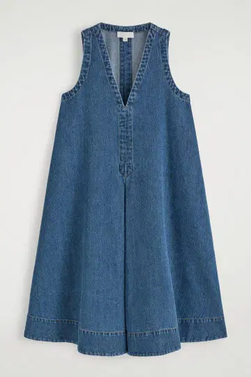 코스 데님 원피스 데님 원피스