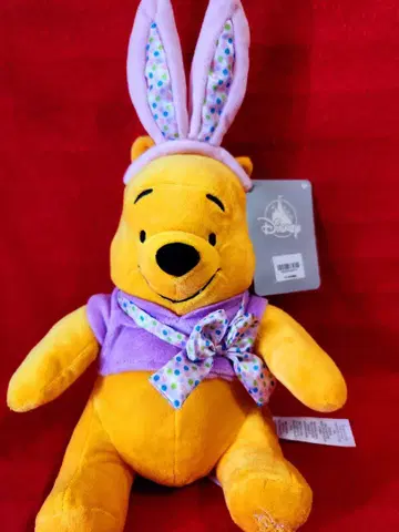 디즈니 부활절 곰돌이 푸 봉제 인형 disney