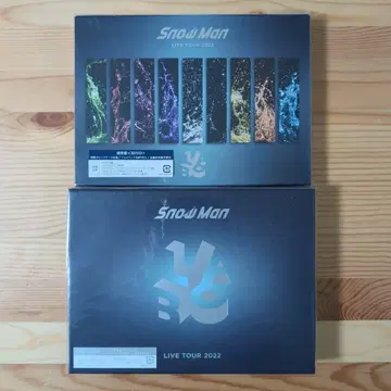 SnowMan 2022 Labo LIVE DVD 초회판 일반ver 세트