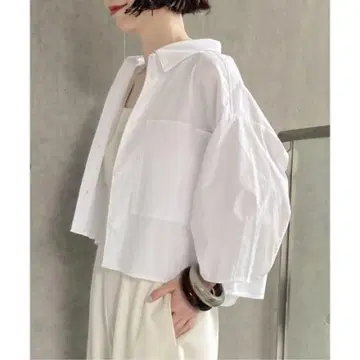 IENA maison FABRICA 크롭 셔츠