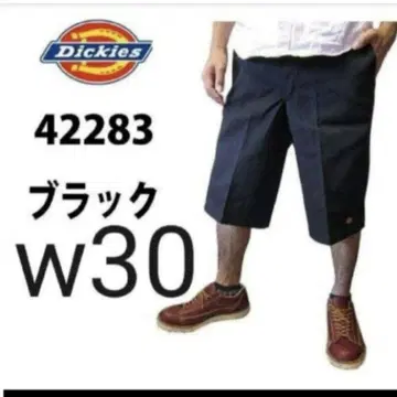 새상품 30 BK 하프 팬츠 디키즈 블랙 42283