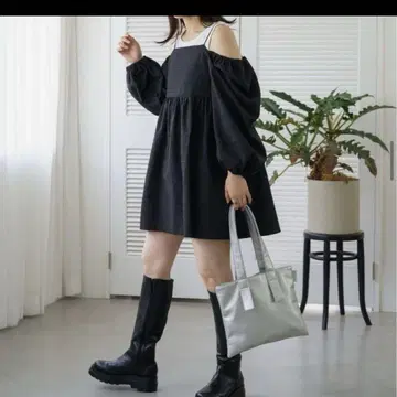 Kastane 자카드 미니 원피스