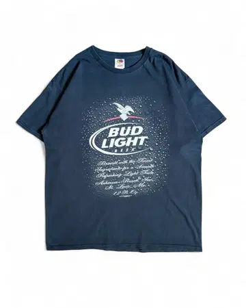 FRUITOFTHELOOM "BUD LIGHT" 티셔츠