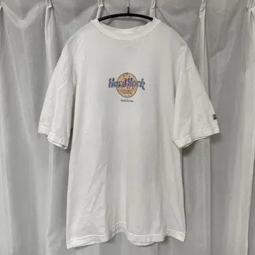 Hard Rock CAFE 하드 록 티셔츠 화이트 M