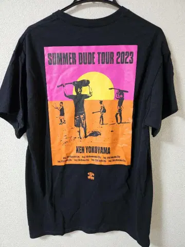 KENYOKOYAMA SUMMER DUDE TOUR 티셔츠 L 사이즈