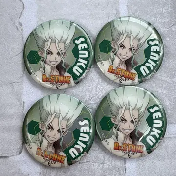 Dr. Stone 켄큐 캔뱃지 4개 세트