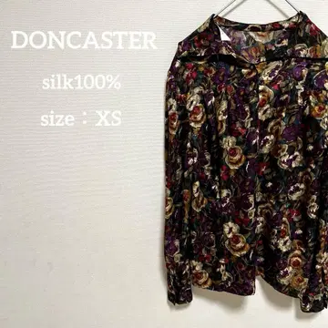90s~ DONCASTER 실크 100% 남성용 XS