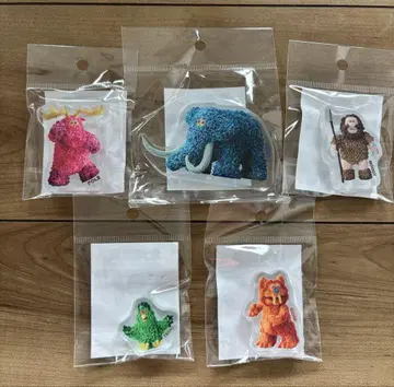 새상품 빙하기 전시회 한정판 후지사키 타쿠마 몰 뮤턴트 아크릴 블록