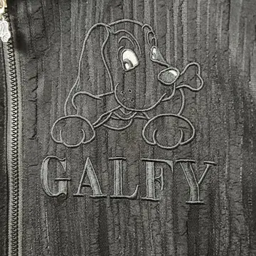 GALFY 걸피 블랙 저리 집업 여름, 가을 새상품급