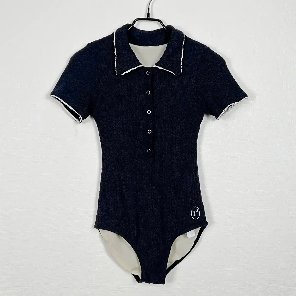 【rolarola】韓国人気★SHIRRING LACE ONEPIECE SWIMSUIT (S,M) 로라로라