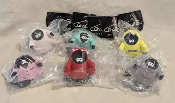 Qualia 마스코트 피규어 고스티 노멀 6종 세트