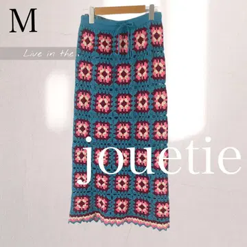 완판! 인기 상품! jouetie 쥬에티 컬러 크로셰 스커트 코튼 100