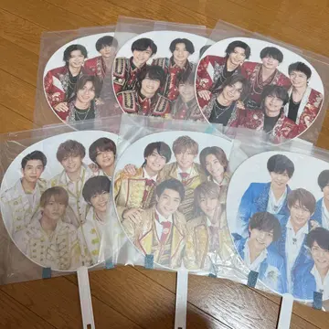 King & Prince 부채 6개 세트 카우콘