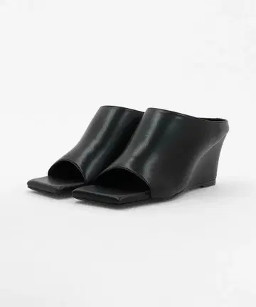 <MARW UNITED ARROWS>스퀘어 웨지솔 샌들