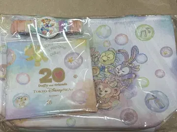 디즈니씨 더피 20주년 컬러풀 해피니스 수베니어 런치 굿즈