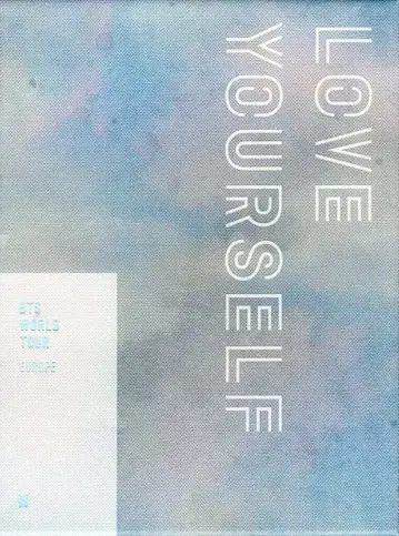 BTS FC 한정판 DVD LOVE YOURSELF in EUROPE