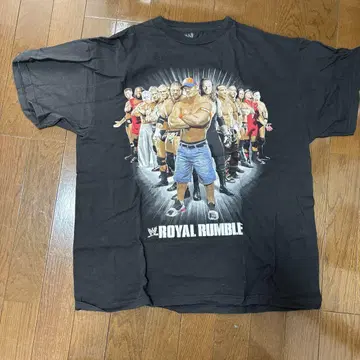 WWE 로얄 럼블 티셔츠 L 프로레슬링