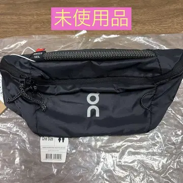 미사용품 블랙 웨스트 파우치 Waist Pack 2L Lite