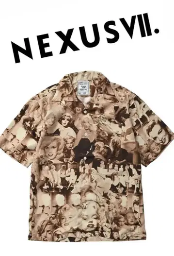 NEXUSVII. 마릴린 몬로 반팔 셔츠 L 베르베르진 기무라 타쿠야