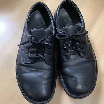 스트로버 strober 남성용 가죽 신발 블랙