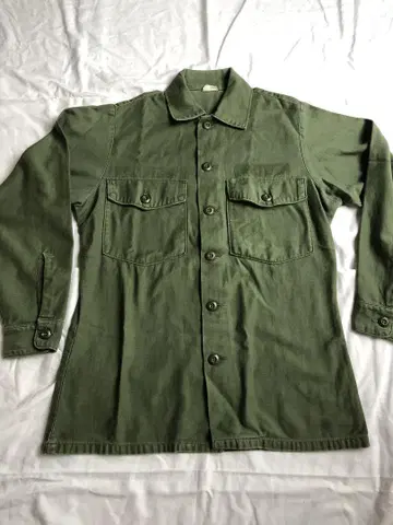 U.S.ARMY OG107 유틸리티 셔츠 밀리터리 자켓