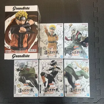 NARUTO 나루토 피규어 6종 세트 Grandista 조형 닌자 대전